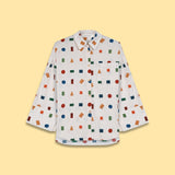 COTTON LONG SLEEVE SHIRT WITH CHEST POCKET