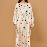 Ocean Dot Caftan