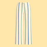 High-Waist Straight Leg Pants