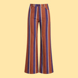 High-Waist Straight Leg Pants