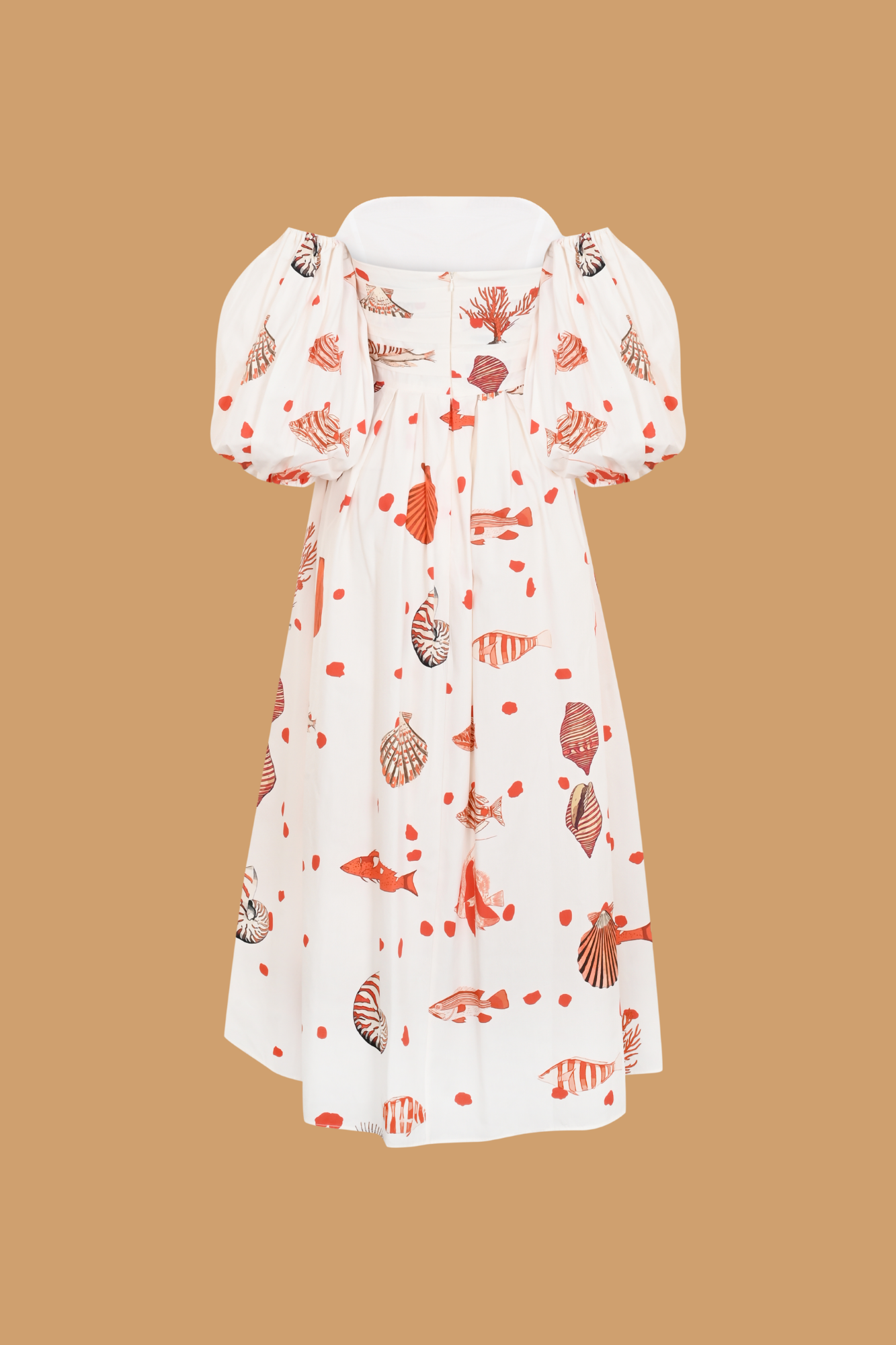 oopscool off-the-shoulder printed dress Anthropologie Oopscool Off-The-Shoulder Printed Dress Size Medium NWT