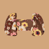 Sunflower Puff Sleeve Crop Top