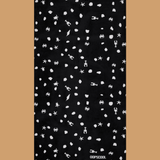 Black Dot Beach Towel