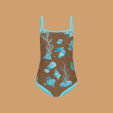 Aqua Shell Swimsuit