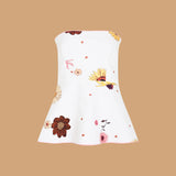 Bloom Flare Strapless Top