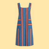 Strap Midi Dress With Pocket Detail