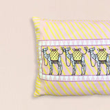 Camel Stripe Cushion