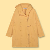 COTTON HOODED TRENCH COAT