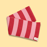 Striped Knit Scarf