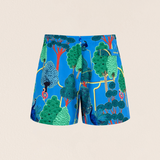 Blue Garden Swimshorts