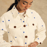 Floral Print Non-Denim Jacket