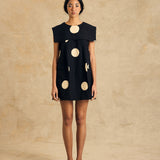 Sleeveless Sailor Collar Dress