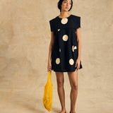 Sleeveless Sailor Collar Dress