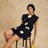 Sleeveless Sailor Collar Dress