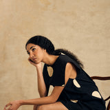 Sleeveless Sailor Collar Dress