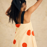 Wide-Leg Jumpsuit With Elastic Straps