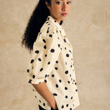 Shortsleeve Double-Breasted Shirt