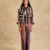 Cropped Button-Up Jacket