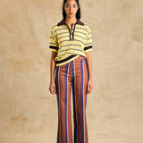 High-Waist Straight Leg Pants