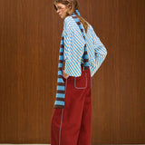 Cotton Long Sleeve Shirt With Chest Pocket