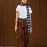 Cotton High Waisted Pant