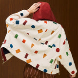 COTTON HOODED JACKET WITH FULL ZIPPER