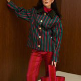 Corduroy Collar Cotton Jacket