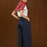 Cotton High Waisted Pant