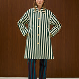 COTTON  TRENCH COAT WITH SHIRT COLLAR