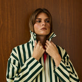 COTTON  TRENCH COAT WITH SHIRT COLLAR