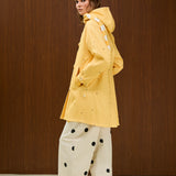 COTTON HOODED TRENCH COAT