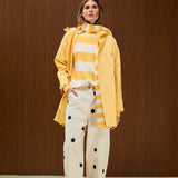 COTTON HOODED TRENCH COAT