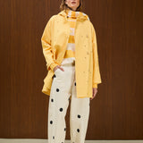 COTTON HOODED TRENCH COAT
