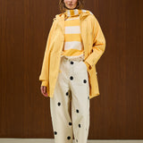 COTTON HOODED TRENCH COAT