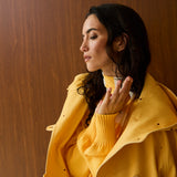 Cotton Hooded Trench Coat
