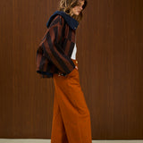 Cotton Hooded Jacket With Full Zipper