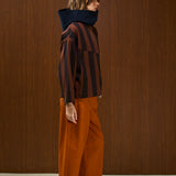 Cotton Hooded Jacket With Full Zipper