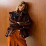 Cotton Hooded Jacket With Full Zipper