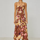 Sunflower Sleeveless Maxi Dress