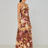 Sunflower Sleeveless Maxi Dress