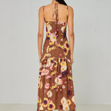 Sunflower Sleeveless Maxi Dress