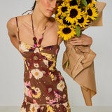 Sunflower Sleeveless Maxi Dress