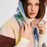 Salt Crystal 100% Wool Hooded Jacket