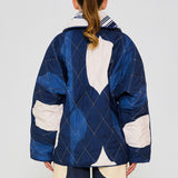 Navy Drops Reversible Jacket