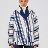 Navy Drops Reversible Jacket