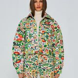 Titane Flower Gabardine Jacket