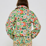 Titane Flower Gabardine Jacket