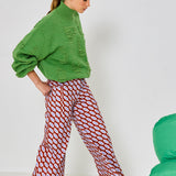 Crystalline Gabardine Pant