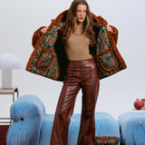 Viola Faux Leather Pant