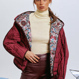 Rhapsody Reversible Puffer Jacket